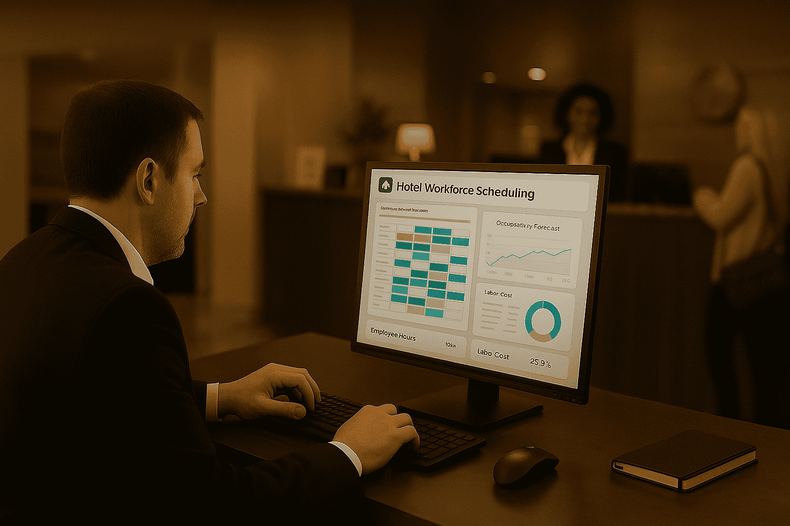 How Hotel Chains Can Reduce Labor Costs with AI Workforce Scheduling