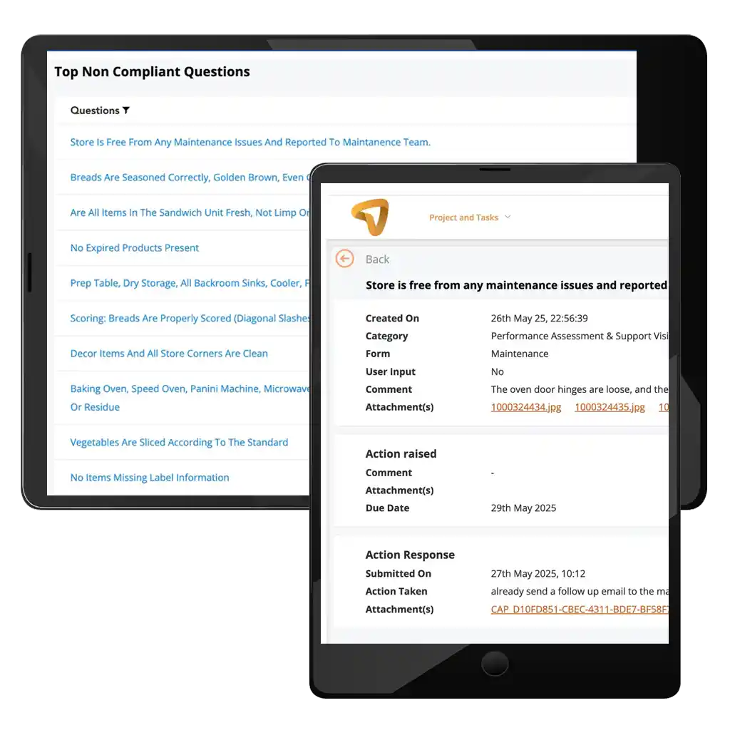 NymbleUp’s intelligent escalation management system goes beyond basic task tracking — it automates issue detection, escalation, and resolution to ensure seamless operations across every fashion retail location. When deviations from SOPs occur, the system instantly flags issues, assigns responsibility, and tracks resolution in real time.
